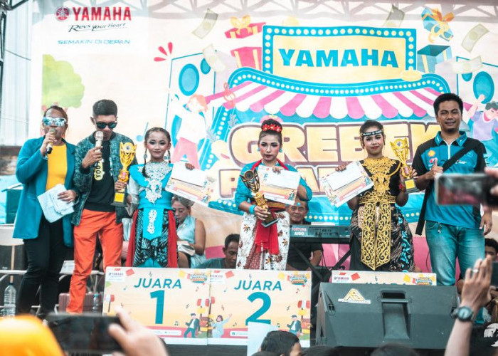 Yamaha Grebek Pasar Rame Tiba di Cirebon, Dukung Setiap Usaha Semakin Di Depan Bareng Generasi 125