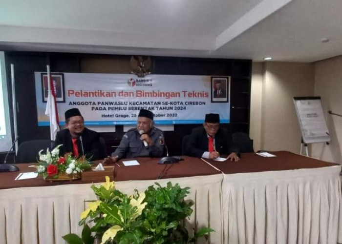 Pesan Bawaslu Jabar ke Panwascam Kota Cirebon: Harus Jaga Jarak dengan Peserta Pemilu