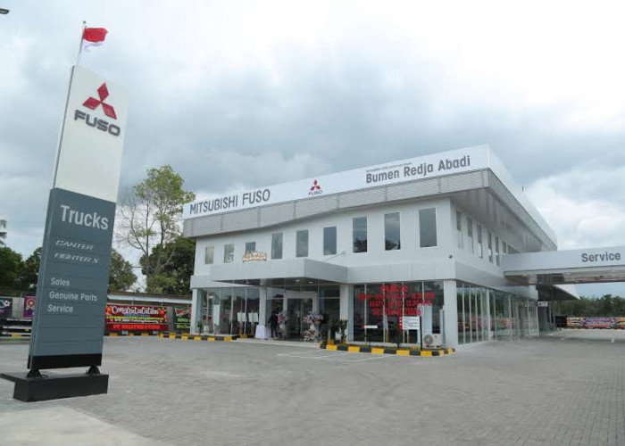 Perkuat Layanan di Lintas Timur, Mitsubishi Fuso Resmikan Dealer Baru 3S ke 223 di Tulang Bawang, Lampung