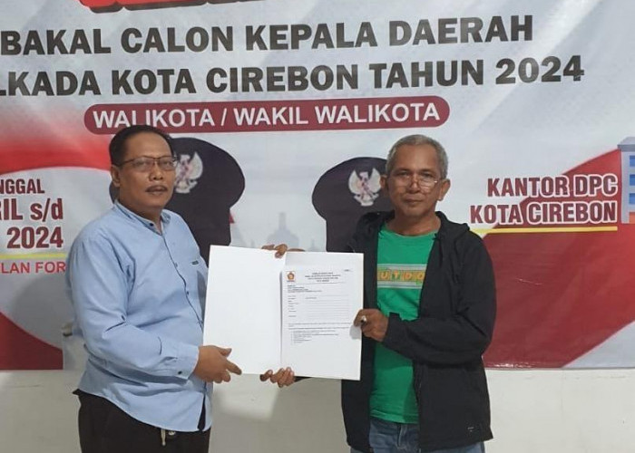 Terhitung Mulai Hari Ini, Partai Gerindra Perpanjang Pendaftaran Cakada Kota Cirebon 