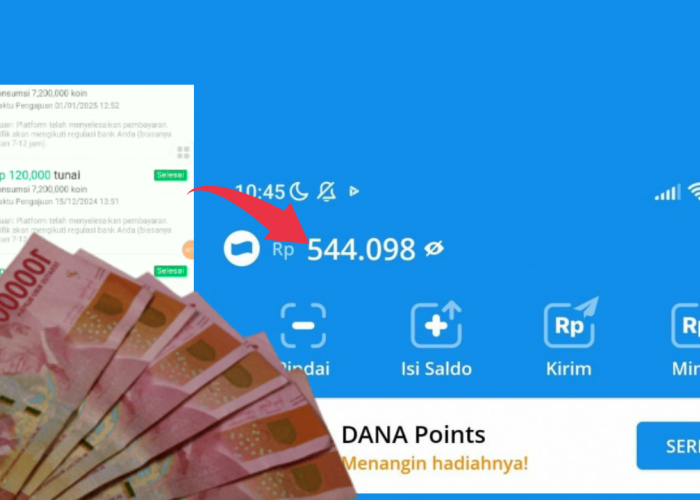 Langsung Cair Rp120 Ribu Sehari, 2 Aplikasi Penghasil Saldo Dana Gratis 2025 Terbukti Membayar 