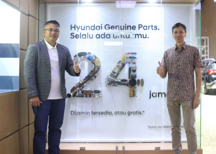 Komitmen After Sales, Hyundai Genuine Parts Availability 24 Hours Guarantee or Free Diluncurkan di IIMS 2023 