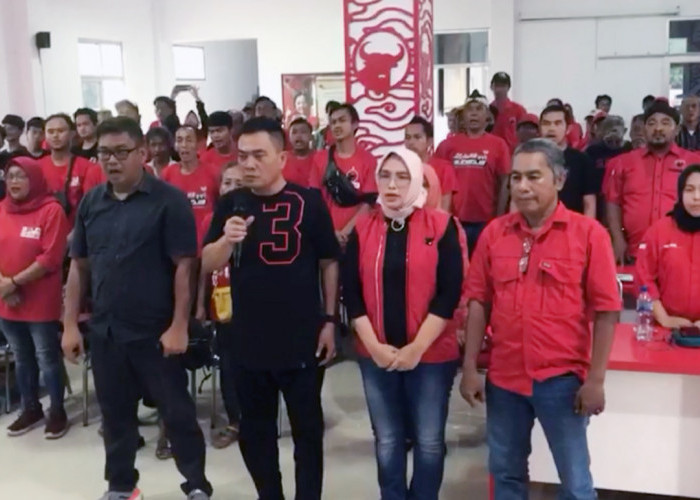 Nashrudin Azis Turun Gunung, Pimpin Ikrar Setia Kader PDI Perjuangan Kota Cirebon, Gegara Ini