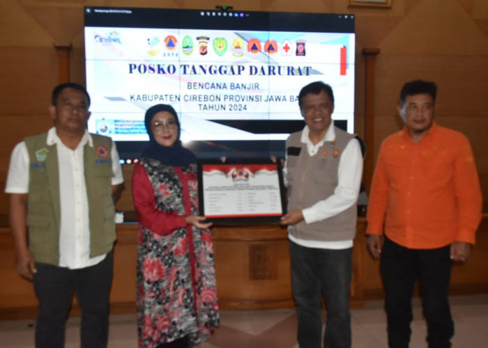BNPB Salurkan Bantuan Untuk Korban Banjir di Cirebon Timur, Sekda Hilmy: Saya Ucapkan Terima Kasih