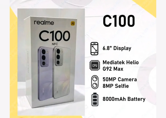 HP 3 Jutaan Realme C100 dengan Baterai Jumbo dan Tahan Air, Layak Dibeli Juni 2026?