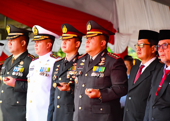 Kapolresta Cirebon Hadiri HUT ke-81 TNI, Tegaskan TNI-Polri Solid Jaga Keutuhan NKRI