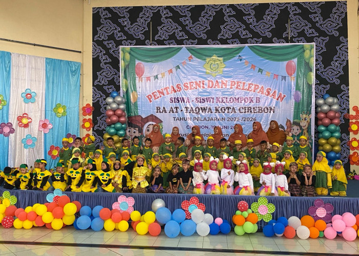 RA Attaqwa Gelar Pentas Seni dan Pelepasan 38 Siswa