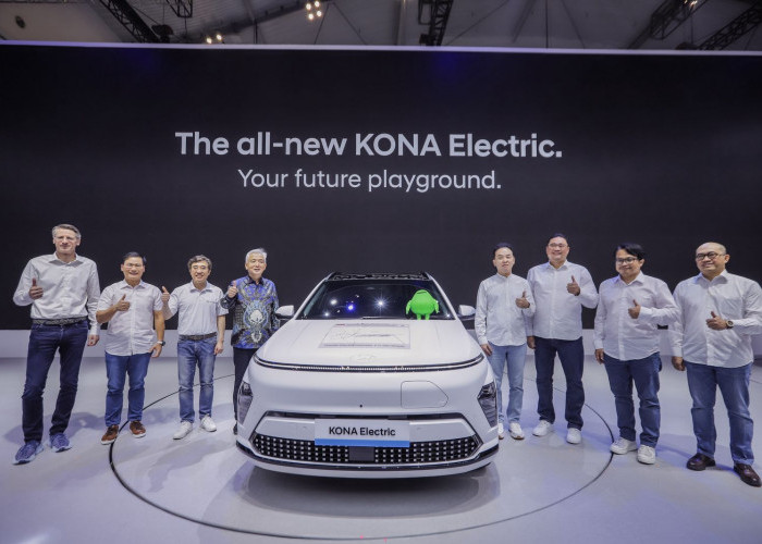Hadir di GIIAS 2024, Hyundai All-New KONA Electric, Mobil Listrik Pertama Pakai Baterai Produksi Lokal
