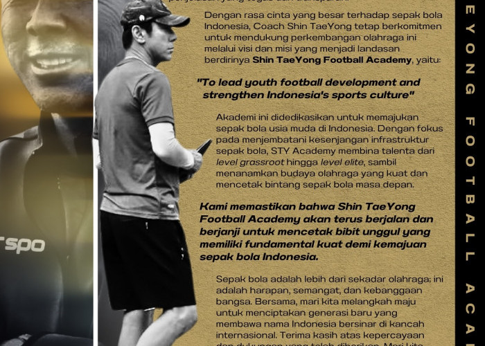 Pasca Dipecat, Begini Nasib Shin Taeyong Football Academy yang Baru Berdiri November 2024 Lalu