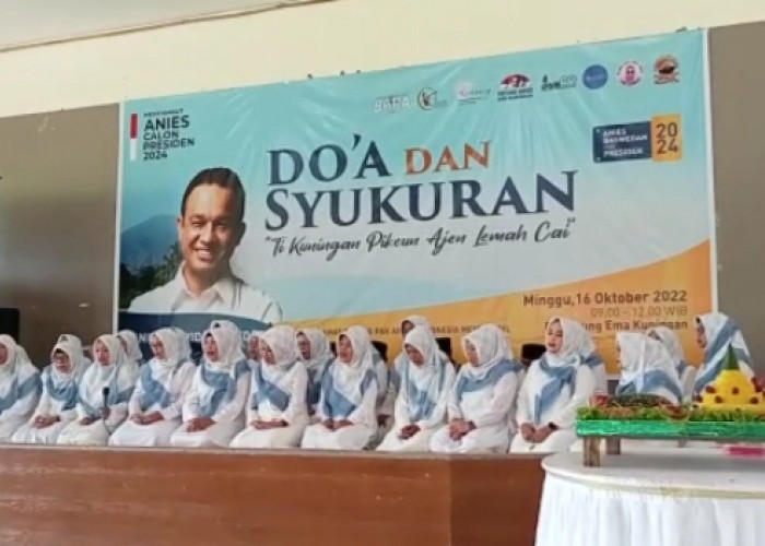 Komunitas Relawan Anies Doa dan Syukuran Purna Tugas Anies Baswedan, Bangga Putra Kuningan Berhasil Pimpin Jak