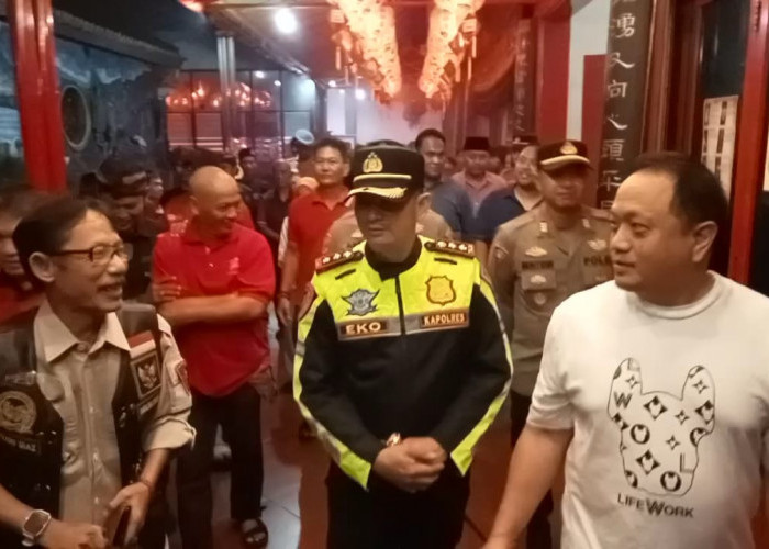 Kapolres Cirebon Kota Pastikan Perayaan Imlek di Wilayah Hukumnya Aman dan Kondusif