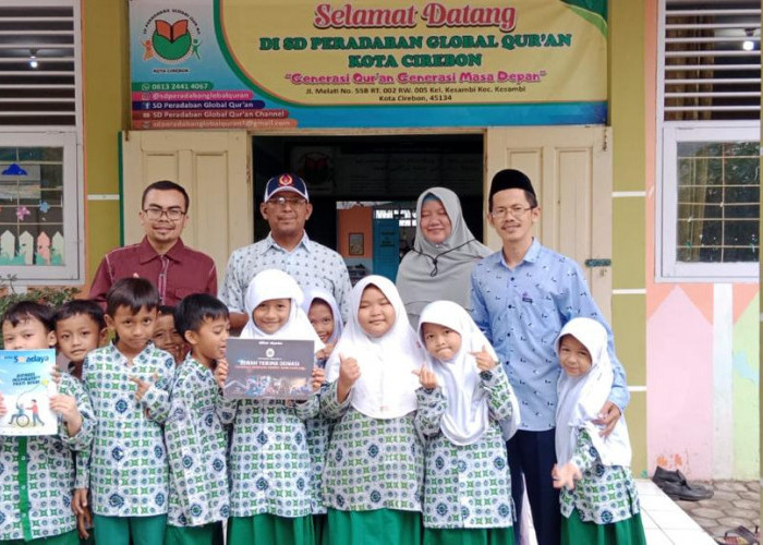 SD Peradaban Global Quran Cirebon Berhasil Galang Donasi untuk Korban Gempa Cianjur 
