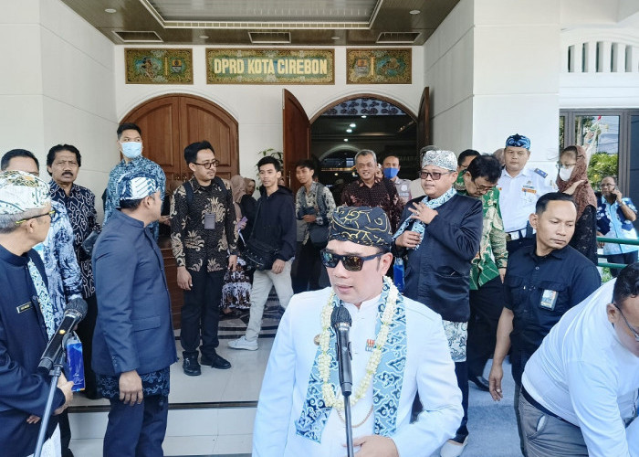 Kang Emil di HUT Kota Cirebon: Hampir Setengah Triliun Bantuan Keuangan Selama 5 Tahun