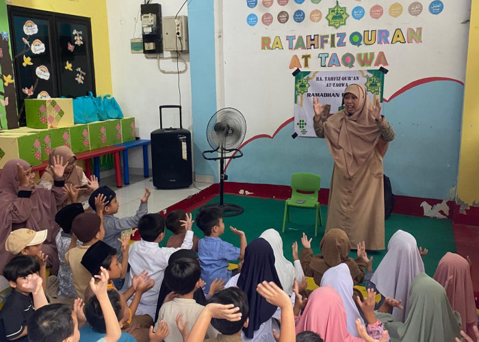 RA Tahfiz Quran At Taqwa Gelar Buka Bersama dan Bakti Sosial