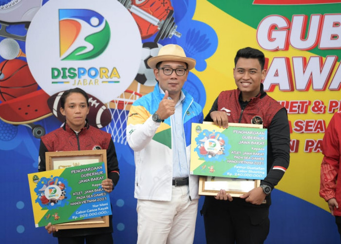 Ridwan Kamil Beri Kadeudeuh Atlet SEA Games dan Para Games