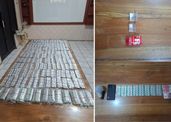 Polresta Cirebon Tangkap 4 Pengedar Obat Keras Terbatas di Cirebon, Ribuan Pil Disita