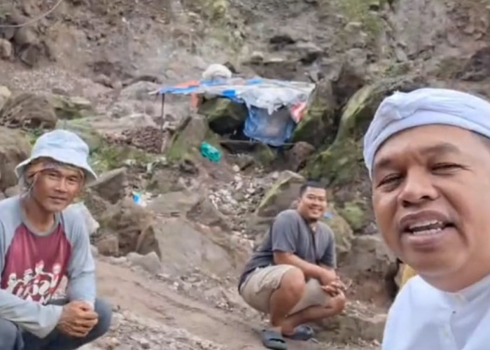 Sidak ke Kuningan, KDM Bongkar Dugaan Tambang Ilegal di Lereng Gunung Ciremai 