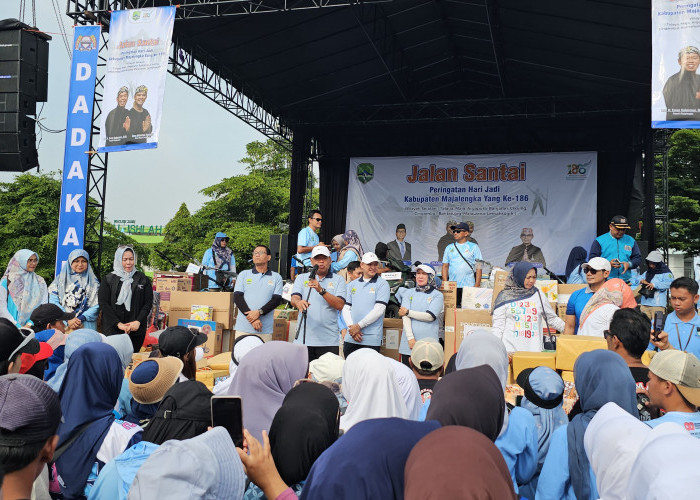 Talaga Meriahkan Hari Jadi Majalengka ke-186 dengan Jalan Santai dan Khitanan Massal