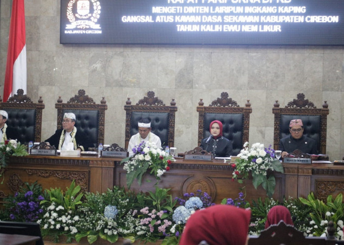 DPRD Gelar Paripurna Hari Jadi  ke-544 Kabupaten Cirebon