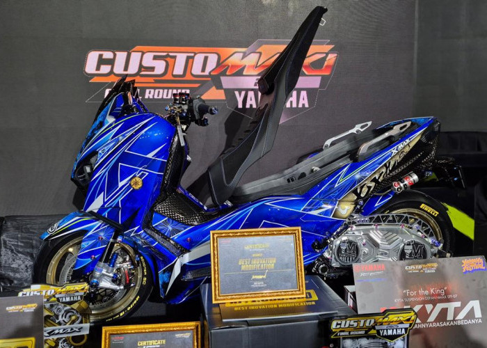 Modif Seharga Hampir 1 Miliar, XMAX Anak Medan Jadi King of MAXI di Ajang Grand Final CustoMAXI 2025