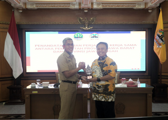 Tingkatkan Kegiatan Ekonomi, Sosial dan Budaya, Jabar - Jateng Jalin Kerja Sama 