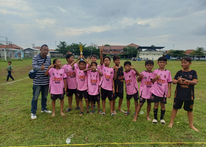 Tampil Kompetitif di Laga Mandiri, SSB Garuda Jaya Cirebon Sabet Runner Up U-12