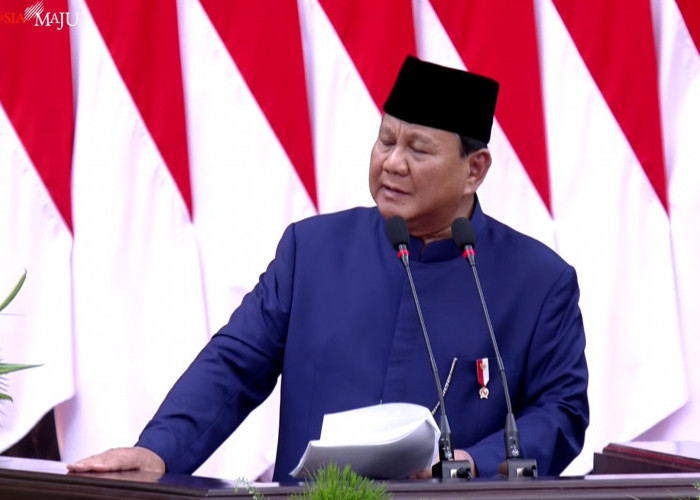 Menggebu-gebu dan Pekik Merdeka Tutup Pidato Kenegaraan Pertama Presiden Prabowo Subianto