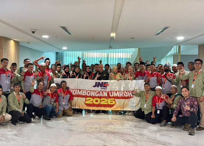 JNE Berangkatkan 1.200 Karyawan ke Tanah Suci, Ada Pemenang Content Competition 2026