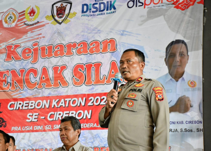 Hadiri Pembukaan Kejuaraan Pencak Silat 2024, Kasat Binmas Polresta Cirebon: Maksimalkan Kesempatan Ini