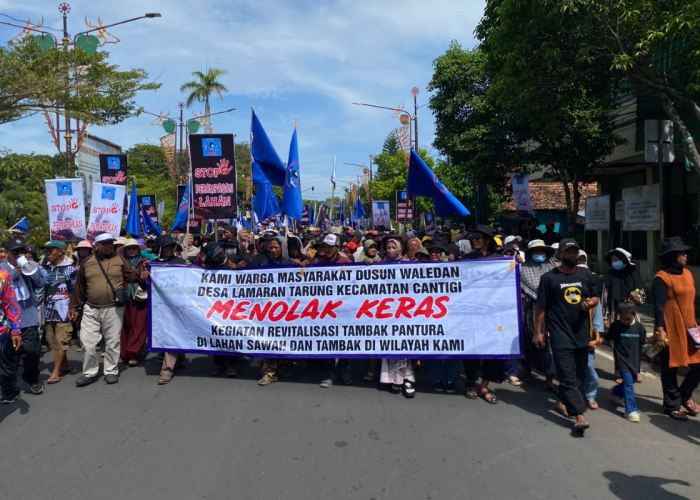 Demo KOMPI di Indramayu, Desak Bupati Lucky Cabut MoU dengan KKP