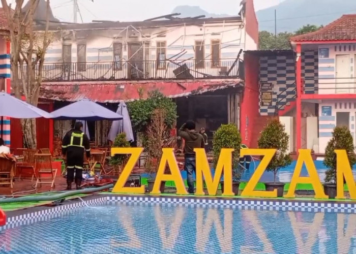 Zam-Zam Pool Kuningan Kebakaran, Segini Besar Kerugian 