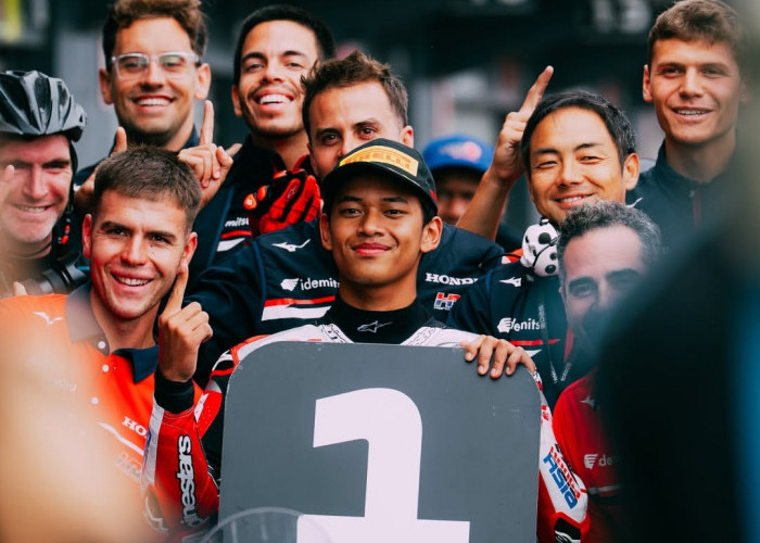 Veda Ega Pratama Tak Mau Terbuai Pole Position, Siap Tempur di Moto3 Australia 2026