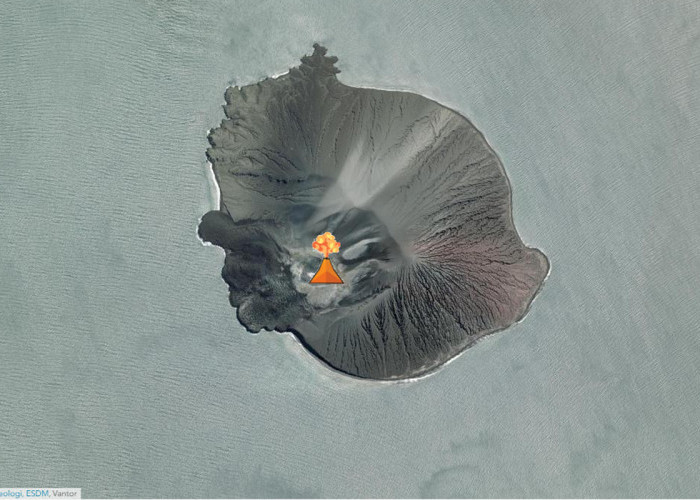 Erupsi Gunung Anak Krakatau Hari Ini, 2 Kali Gempa Letusan, Kini Status Level III