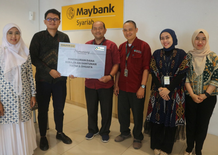 Unit Usaha Syariah Maybank Indonesia Berbagi di Bulan Ramadhan