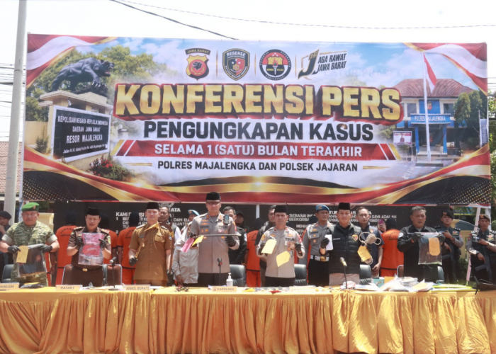 20 Kasus Dibongkar, 40 Tersangka Diamankan: Curat Paling Dominan di Majalengka
