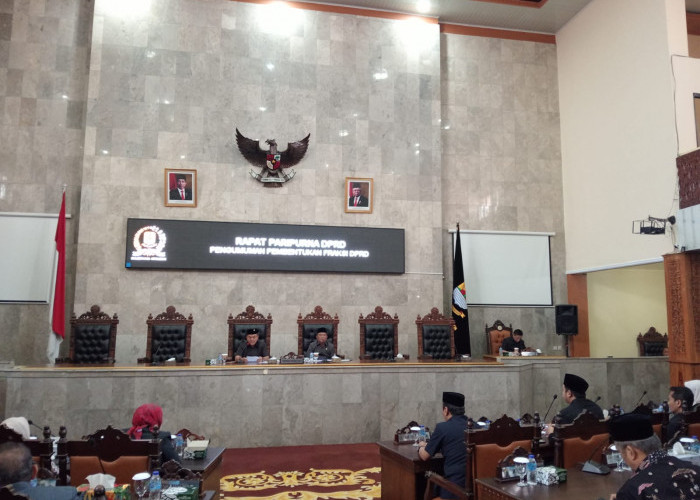 Tujuh Fraksi di DPRD Resmi di Bentuk, Berikut Susunannya