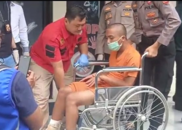 Sial, Pemuda Bakar Pendopo Walikota Banjar Ditangkap Saat Berobat Akibat Luka Bakar