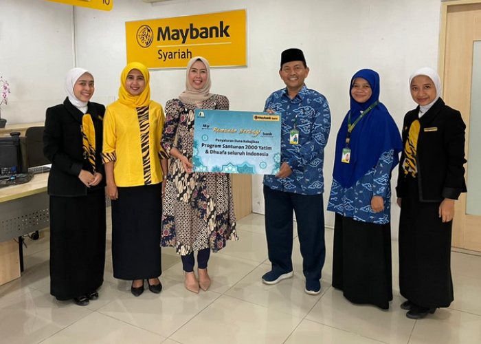 Maybank Indonesia Santuni Ribuan Anak Yatim Lewat Program Ramadan USS Maybank Indonesia