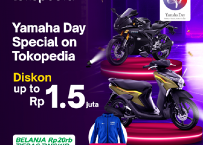 Semarak Yamaha Day, Ayo Dapatkan Motor Impian di Momen Istimewa !