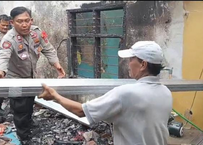 Kapolsek Kapetakan Salurkan Bantuan Baja Ringan untuk Korban Kebakaran di Suranenggala