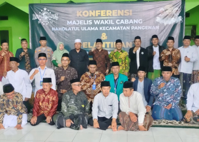 KH Rokhmat Serta KH Imam Nawawi Terpilih Sebagai Ketua Tanfidziah dan Rais Syuriah MWC NU Pangenan