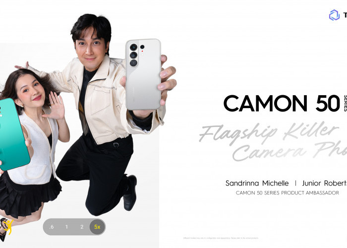 CAMON 50 Series Hadir di Indonesia, TECNO Fokus pada AI Imaging dan Performa Kamera Flagship