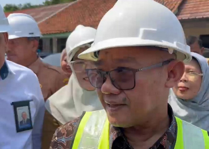 Mendikdasmen Tinjau Pembangunan SDN 1 Kedungjaya Cirebon, Simak Kata-Katanya