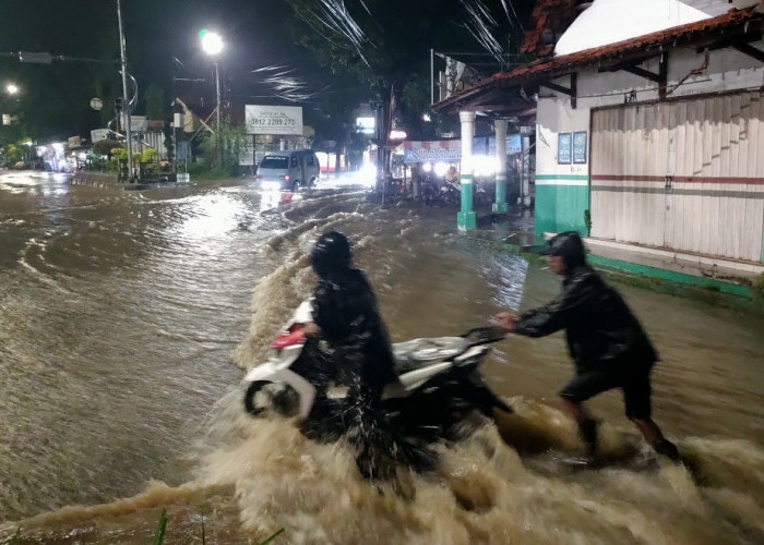 Update Banjir Cirebon 18 Mei 2026: Jalan Sudarsono hingga Waled Terendam