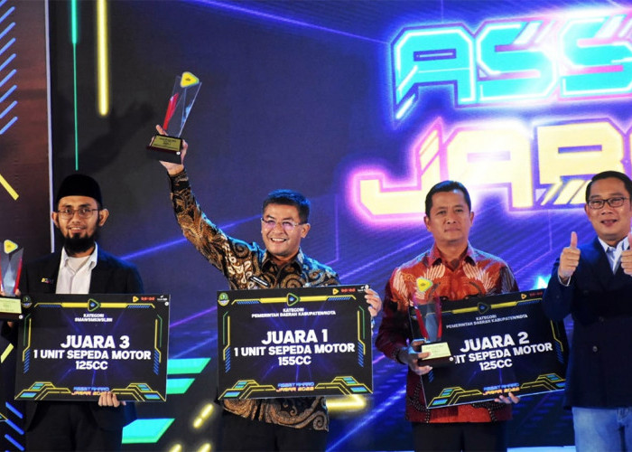 Sumedang Jawara Jawa Barat, Bawa Pulang Trofi Juara 1 Asset Jabar Award 2023 