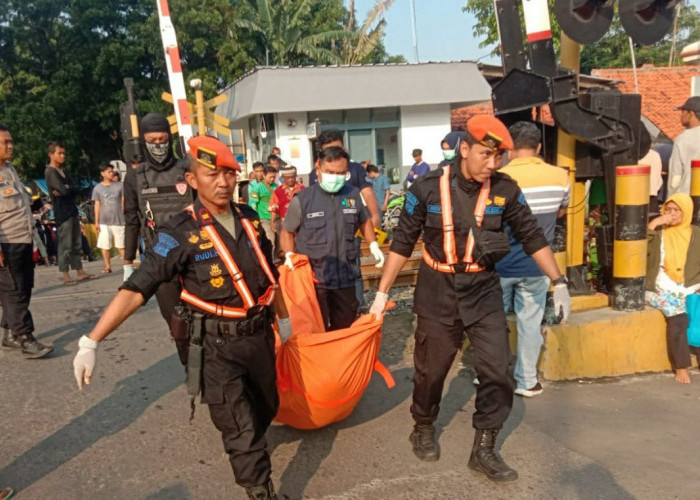 Jasad Pria Tergeletak di Jalur Kereta di Dekat Lawanggada Cirebon, Kondisi Mengenaskan 