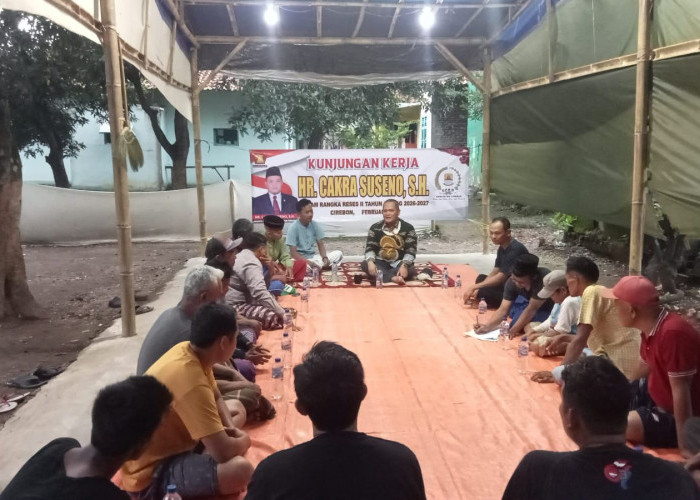 Reses Cakra Suseno di Astanajapura, Warga Soroti Irigasi, Jalan Rusak hingga BPJS PBI Nonaktif