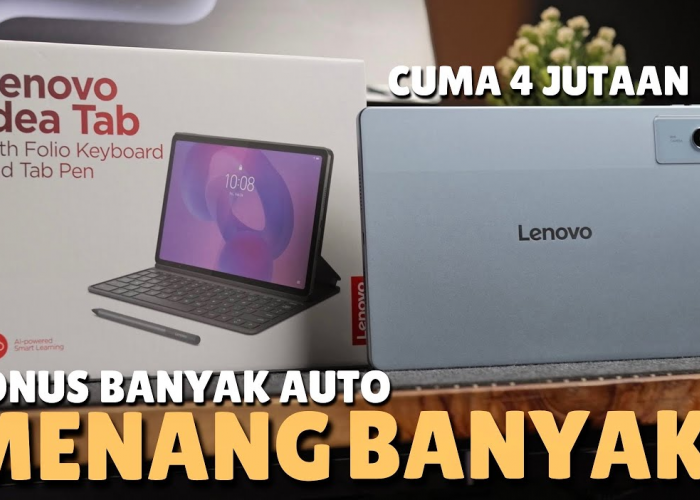 Rekomendasi Tablet Murah dari Lenovo Idea Tab, Ditenagai RAM 8/256 GB dan Resolusi 2,5K hingga 90 Hz
