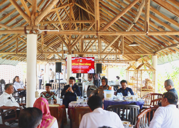 Polresta Cirebon Gelar Coffee Morning Bersama Forkopimda, Nih Tujuannya