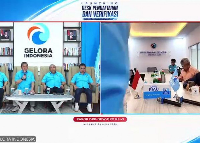 Partai Gelora Resmi Launching Desk Verifikasi Parpol Jelang Pemilu 2029